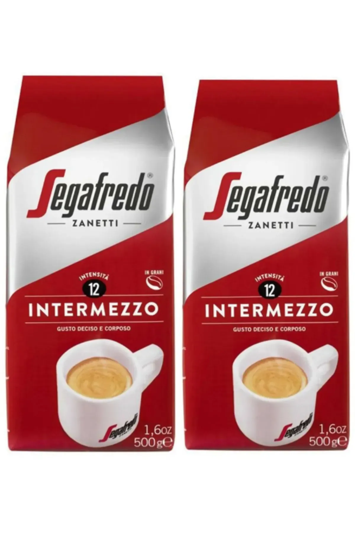 Segafredo Zanetti Intermezzo Çekirdek Kahve 500 gr X 2 Adet
